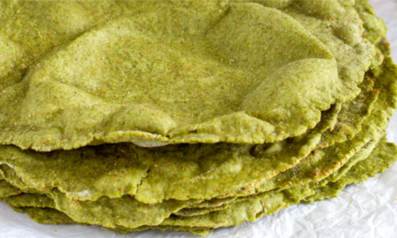 Nettles flatbread without yeast