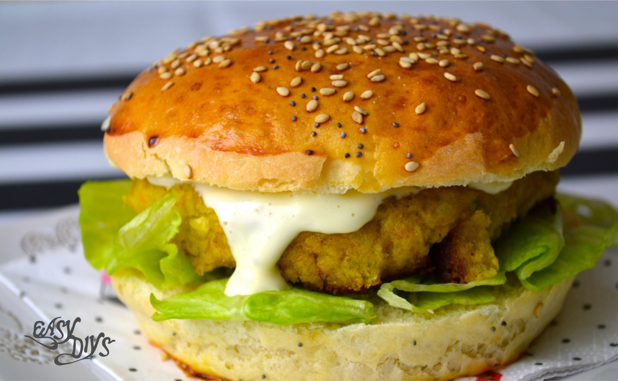 vegan Chickpea Burgers