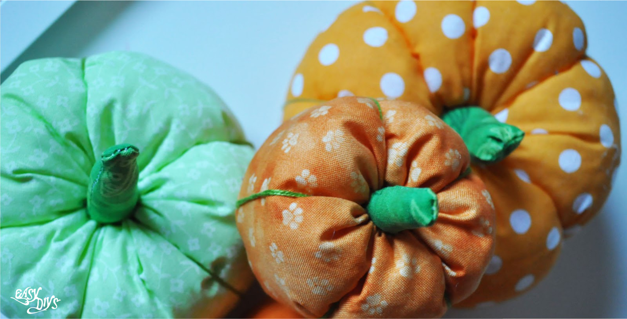 DIY Fabric Pumpkins