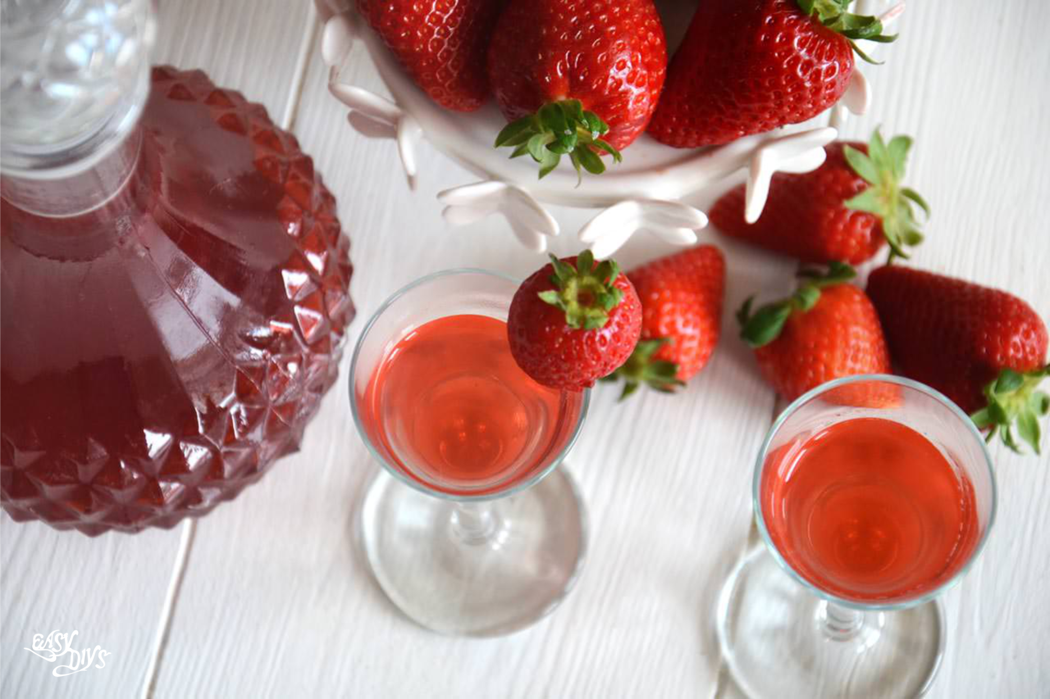 Homemade Strawberry Liqueur Recipe
