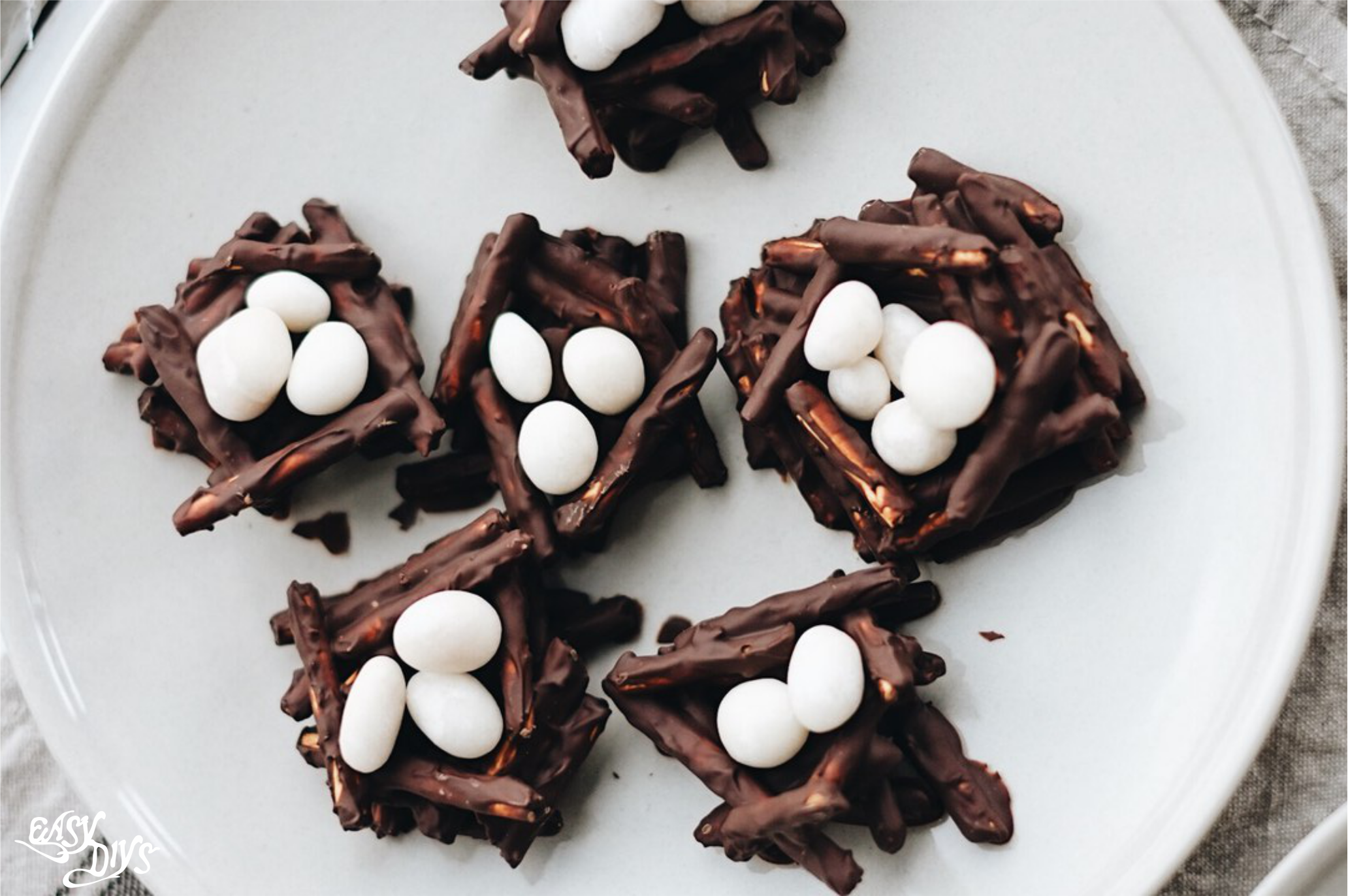DIY Easter Chocolate Bird’s Nest