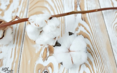 How to make faux cotton stems